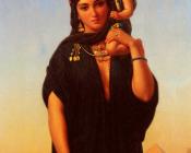 查尔斯 埃米尔 希伯勒特 莱康特 韦内特 : Femme Fellah Portant Son Enfant